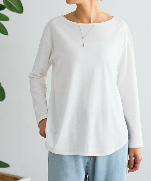 BEARDSLEY / ビアズリー カットソー | スラブコットン長袖T | 詳細1