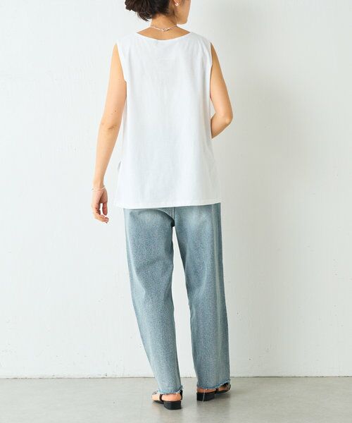BEARDSLEY / ビアズリー スラブコットン半袖T スラブコットンタンクトップ （キャミソール・チューブトップ