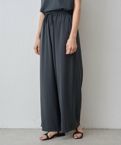 BEARDSLEY / ビアズリー その他パンツ | ストレッチジョーゼットパンツ | 詳細13