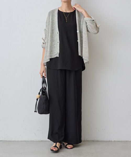 BEARDSLEY / ビアズリー その他パンツ | ストレッチジョーゼットパンツ | 詳細30