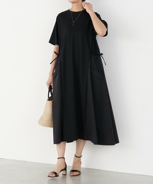 BEARDSLEY/ビアズリー サイドフハクワンピ ブラック F BEARDSLEY/ビアズリー サイドフハクワンピ ブラック F