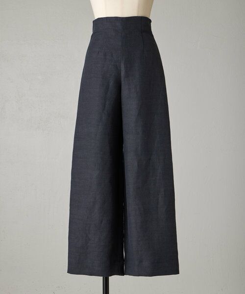 BEARDSLEY/ビアズリー 《15 quinze》リネンパンツ グレー F BEARDSLEY/ビアズリー 《15 quinze》リネンパンツ グレー F