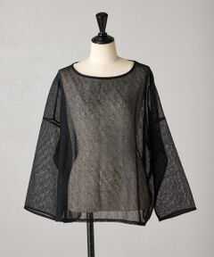 限界価格♡新品タグ付き✨BEARDSLEY✨チュール袖プルオーバー　ブラック 限界価格♡新品タグ付き✨BEARDSLEY✨チュール袖プルオーバー