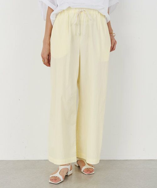 BEARDSLEY/ビアズリー ピグメントイージーパンツ イエロー F BEARDSLEY/ビアズリー ピグメントイージーパンツ イエロー F