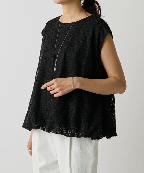 BEARDSLEY / ビアズリー シャツ・ブラウス | 小花刺繍バルーンブラウス | 詳細10