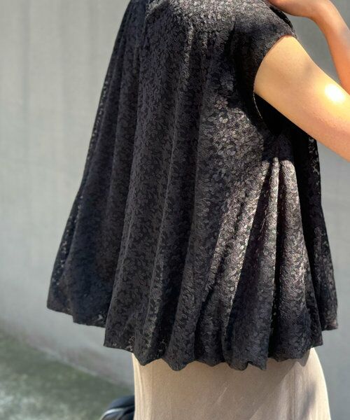 BEARDSLEY / ビアズリー シャツ・ブラウス | 小花刺繍バルーンブラウス | 詳細3