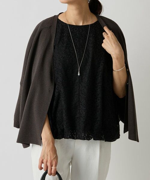 BEARDSLEY / ビアズリー シャツ・ブラウス | 小花刺繍バルーンブラウス | 詳細8