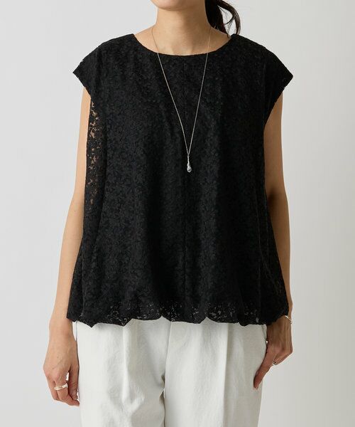 BEARDSLEY / ビアズリー シャツ・ブラウス | 小花刺繍バルーンブラウス | 詳細9