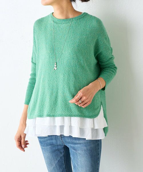 BEARDSLEY / ビアズリー ニット・セーター | ネップニット | 詳細12