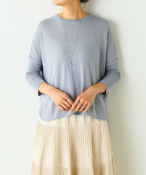 BEARDSLEY / ビアズリー ニット・セーター | ネップニット | 詳細7