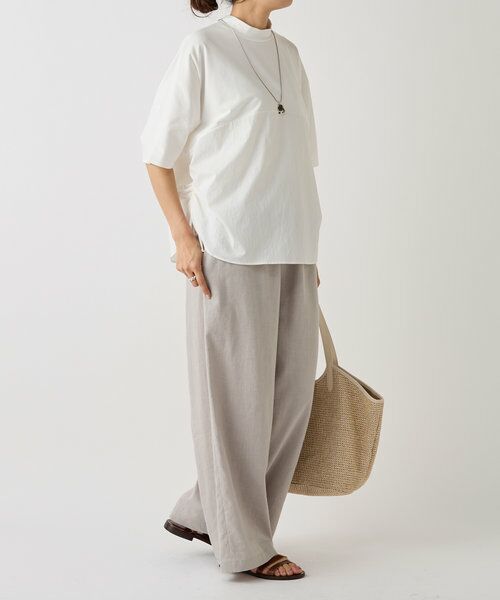 BEARDSLEY / ビアズリー カットソー | サイドシャーリングカットソー | 詳細16