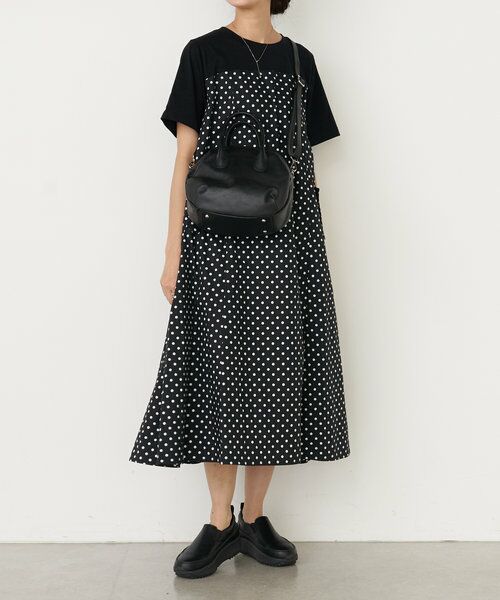 BEARDSLEY ビアズリー コンビフレアブルゾン ネイビー BEARDSLEY ビアズリー コンビフレアブルゾン ネイビー