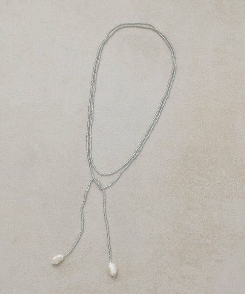 BEARDSLEY/ビアズリー パールポイントマキネックレス シルバー F BEARDSLEY/ビアズリー パールポイントマキネックレス シルバー F