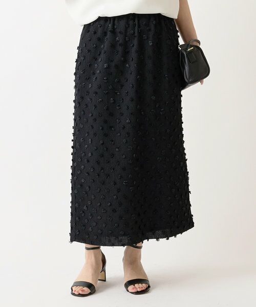 BEARDSLEY/ビアズリー ファードットレイヤースカート ブラック F BEARDSLEY/ビアズリー ファードットレイヤースカート ブラック F