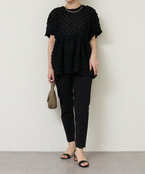 【美品】BEARDSLEY ストレッチストレートパンツ　黒 BEARDSLEY｜ビアズリーのパンツ（ストレート）通販 - ZOZOTOWN