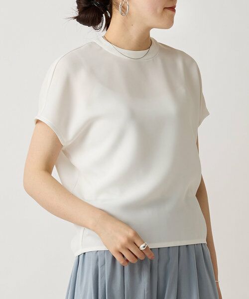BEARDSLEY/ビアズリー コクーンブラウス ホワイト F BEARDSLEY/ビアズリー コクーンブラウス ホワイト F