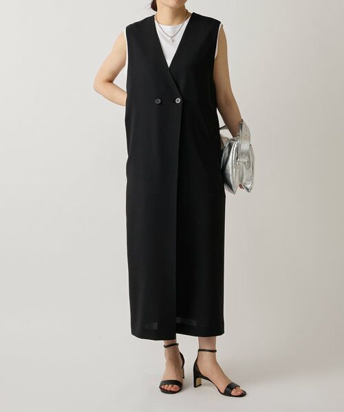 BEARDSLEY　ジャンパースカート ビアズリー BEARDSLEY シャンブレージャンパースカート （black