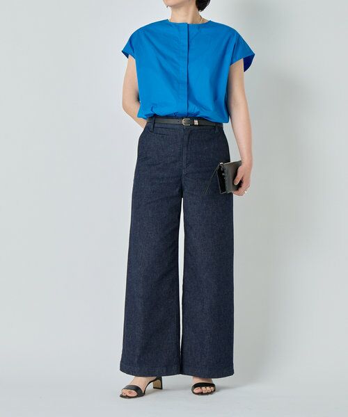 セール】 比翼ノースリーブシャツ （シャツ・ブラウス