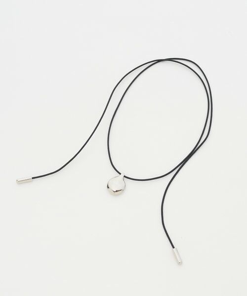 BEARDSLEY / ビアズリー カチューシャ・カチューム・その他 | メタルドロップコードネックレス(ブラック) | 詳細10
