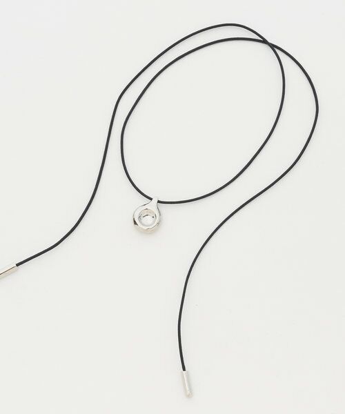 BEARDSLEY / ビアズリー カチューシャ・カチューム・その他 | メタルドロップコードネックレス(ブラック) | 詳細13