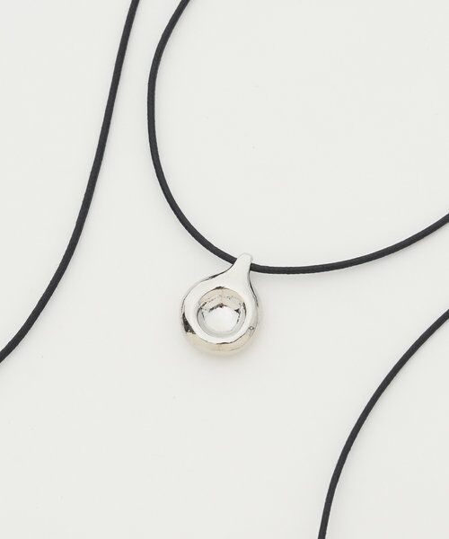 BEARDSLEY / ビアズリー カチューシャ・カチューム・その他 | メタルドロップコードネックレス(ブラック) | 詳細14