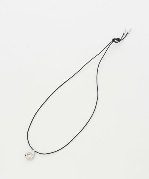 BEARDSLEY / ビアズリー カチューシャ・カチューム・その他 | メタルドロップコードネックレス(ブラック) | 詳細18