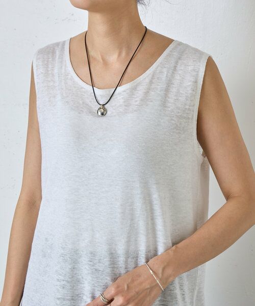 BEARDSLEY / ビアズリー カチューシャ・カチューム・その他 | メタルドロップコードネックレス(ブラック) | 詳細2