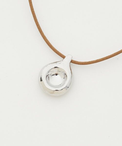 BEARDSLEY / ビアズリー カチューシャ・カチューム・その他 | メタルドロップコードネックレス(ライトブラウン) | 詳細10