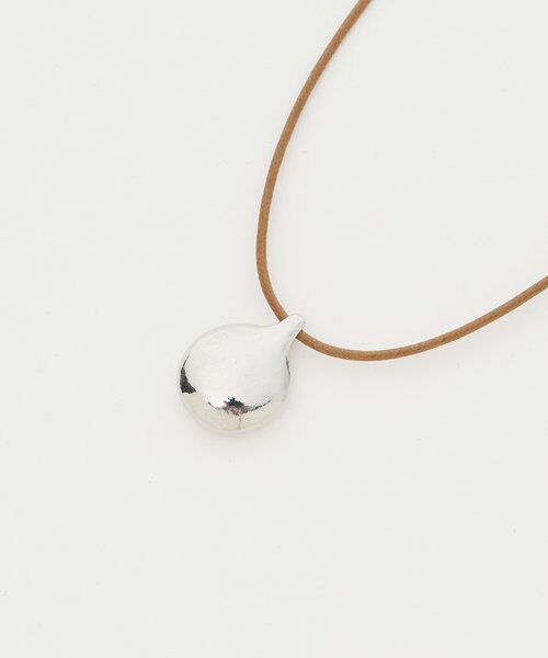 BEARDSLEY / ビアズリー カチューシャ・カチューム・その他 | メタルドロップコードネックレス(ライトブラウン) | 詳細2