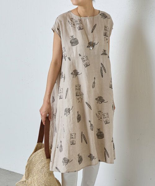 BEARDSLEY / ビアズリー カチューシャ・カチューム・その他 | メタルドロップコードネックレス(ライトブラウン) | 詳細7