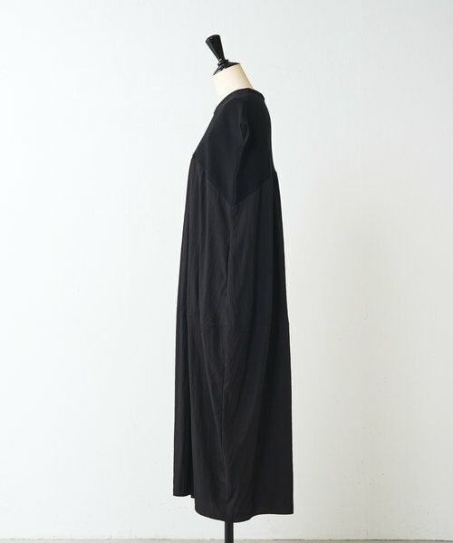 BEARDSLEY / ビアズリー ロング・マキシ丈ワンピース | ニットコンビギャザーワンピ | 詳細27