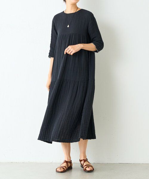 セール】 カヤティアードワンピース （ロング・マキシ丈