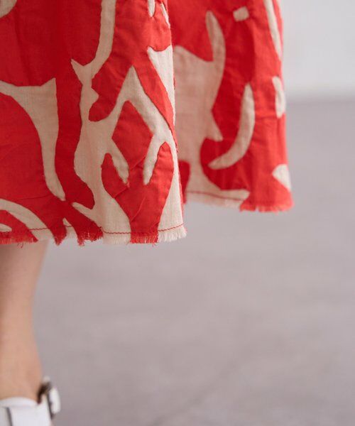 BEARDSLEY / ビアズリー ロング・マキシ丈スカート | IKIMONOアップリケスカート | 詳細10