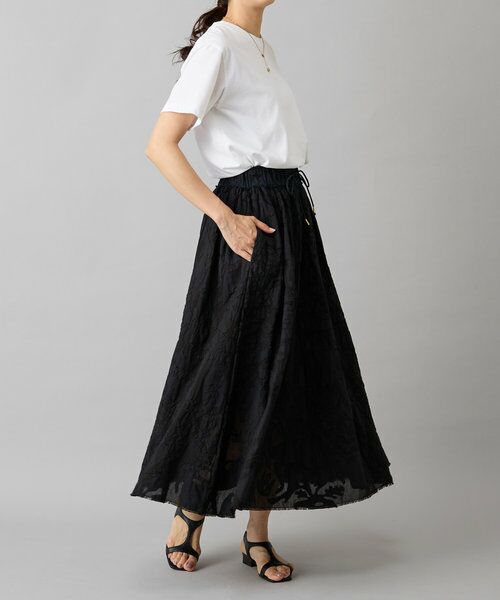 BEARDSLEY / ビアズリー ロング・マキシ丈スカート | IKIMONOアップリケスカート | 詳細19