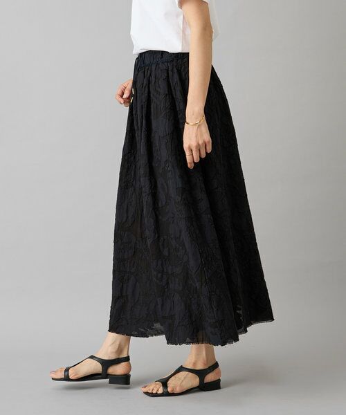 BEARDSLEY / ビアズリー ロング・マキシ丈スカート | IKIMONOアップリケスカート | 詳細22