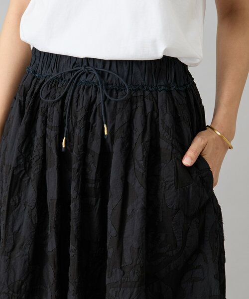 BEARDSLEY / ビアズリー ロング・マキシ丈スカート | IKIMONOアップリケスカート | 詳細26