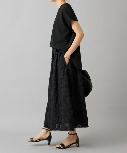 BEARDSLEY / ビアズリー ロング・マキシ丈スカート | IKIMONOアップリケスカート | 詳細29