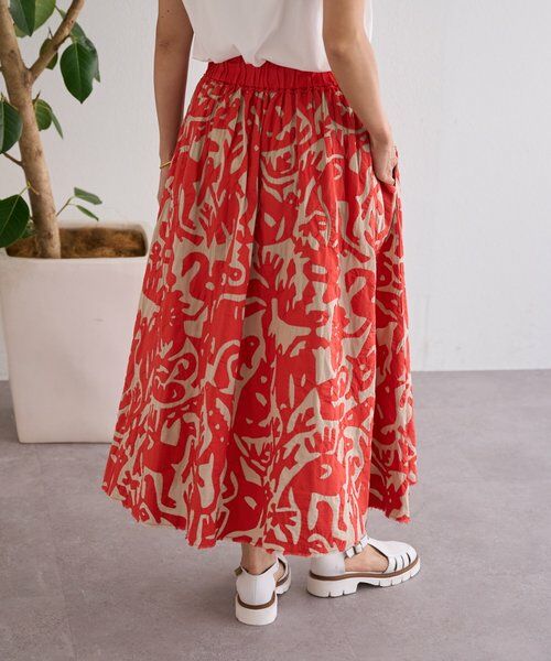 BEARDSLEY / ビアズリー ロング・マキシ丈スカート | IKIMONOアップリケスカート | 詳細4