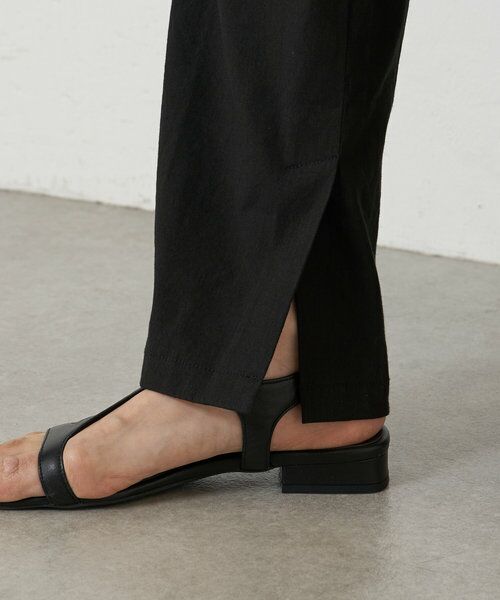 BEARDSLEY / ビアズリー その他パンツ | リネン混スリムパンツ | 詳細11