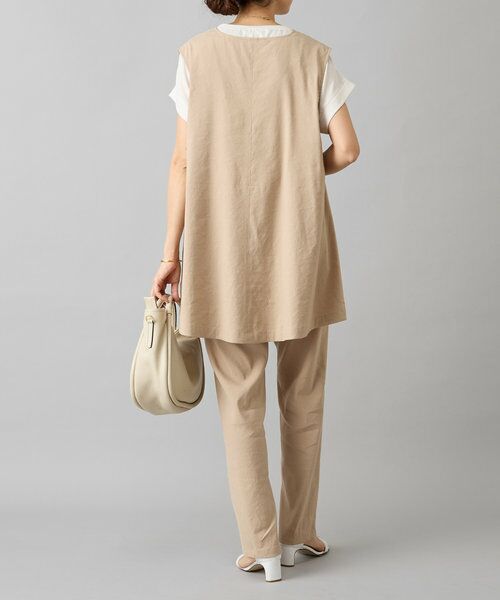 BEARDSLEY / ビアズリー その他パンツ | リネン混スリムパンツ | 詳細13