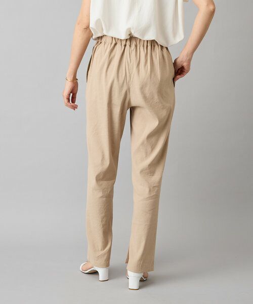 BEARDSLEY / ビアズリー その他パンツ | リネン混スリムパンツ | 詳細17