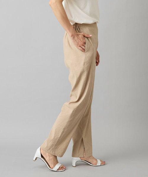 BEARDSLEY / ビアズリー その他パンツ | リネン混スリムパンツ | 詳細18