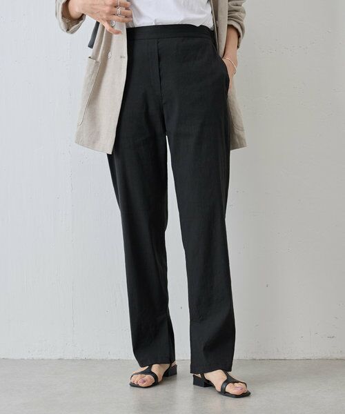 BEARDSLEY / ビアズリー その他パンツ | リネン混スリムパンツ | 詳細26