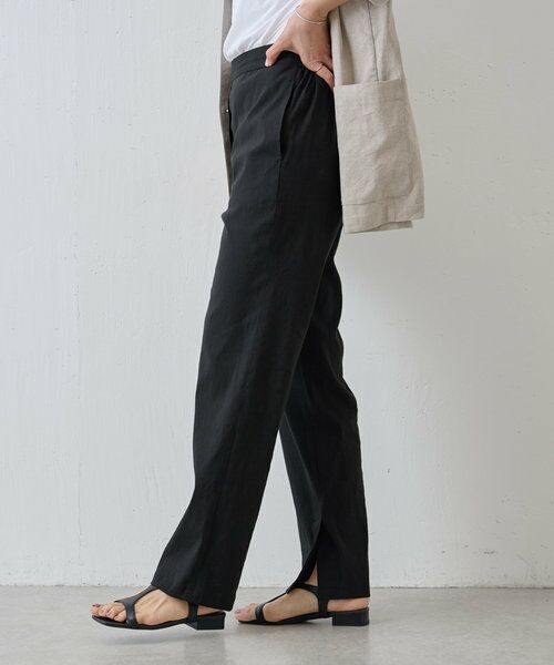 BEARDSLEY / ビアズリー その他パンツ | リネン混スリムパンツ | 詳細28