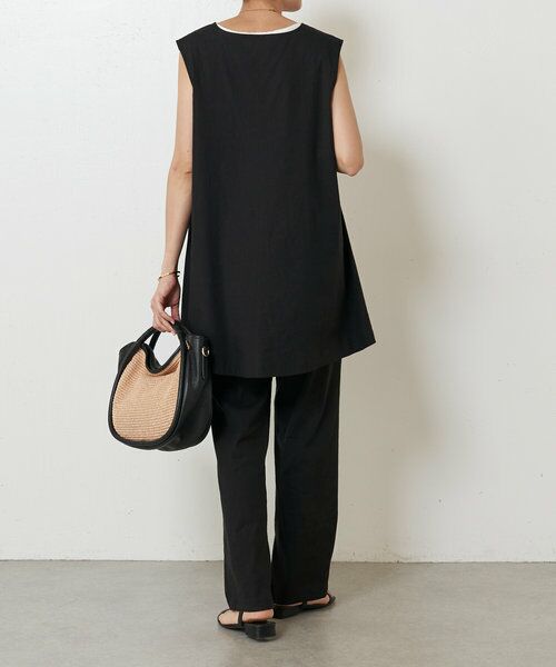 BEARDSLEY / ビアズリー その他パンツ | リネン混スリムパンツ | 詳細3