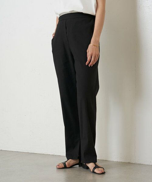 BEARDSLEY / ビアズリー その他パンツ | リネン混スリムパンツ | 詳細6