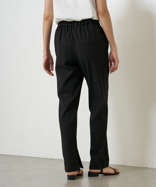 BEARDSLEY / ビアズリー その他パンツ | リネン混スリムパンツ | 詳細7