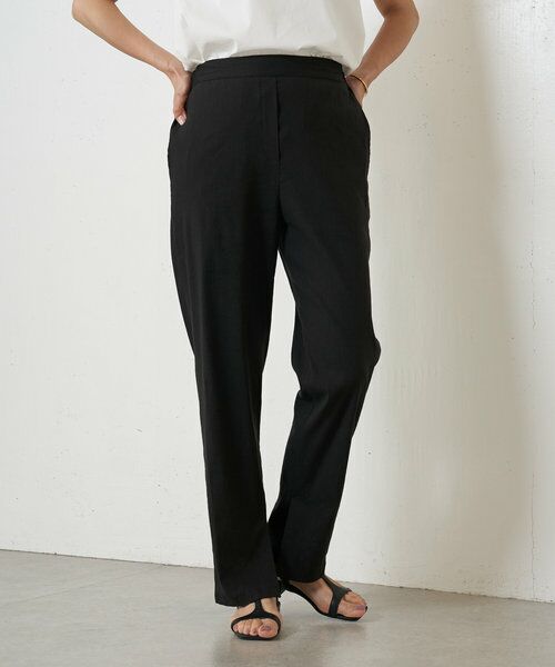 BEARDSLEY / ビアズリー その他パンツ | リネン混スリムパンツ | 詳細8