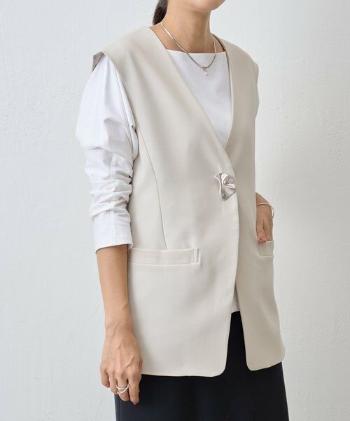 BEARDSLEY / ビアズリー その他アウター | パーツ付きジレ | 詳細9