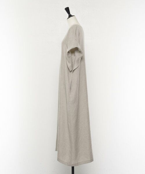 BEARDSLEY / ビアズリー ロング・マキシ丈ワンピース | 麻調合繊カフタンワンピース | 詳細15